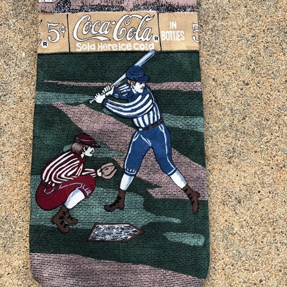 Vintage Coca-Cola baseball tie - Picture 2 of 6